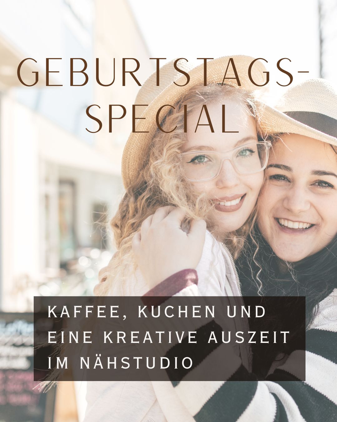 Geburtstags-Special "Kaffe, Kuchen - Kreative Auszeit"
