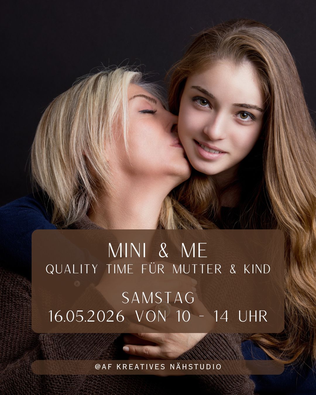 Mini & Me – Exklusive Nähzeit nur für uns 16.05.2026 von 10 - 14 Uhr