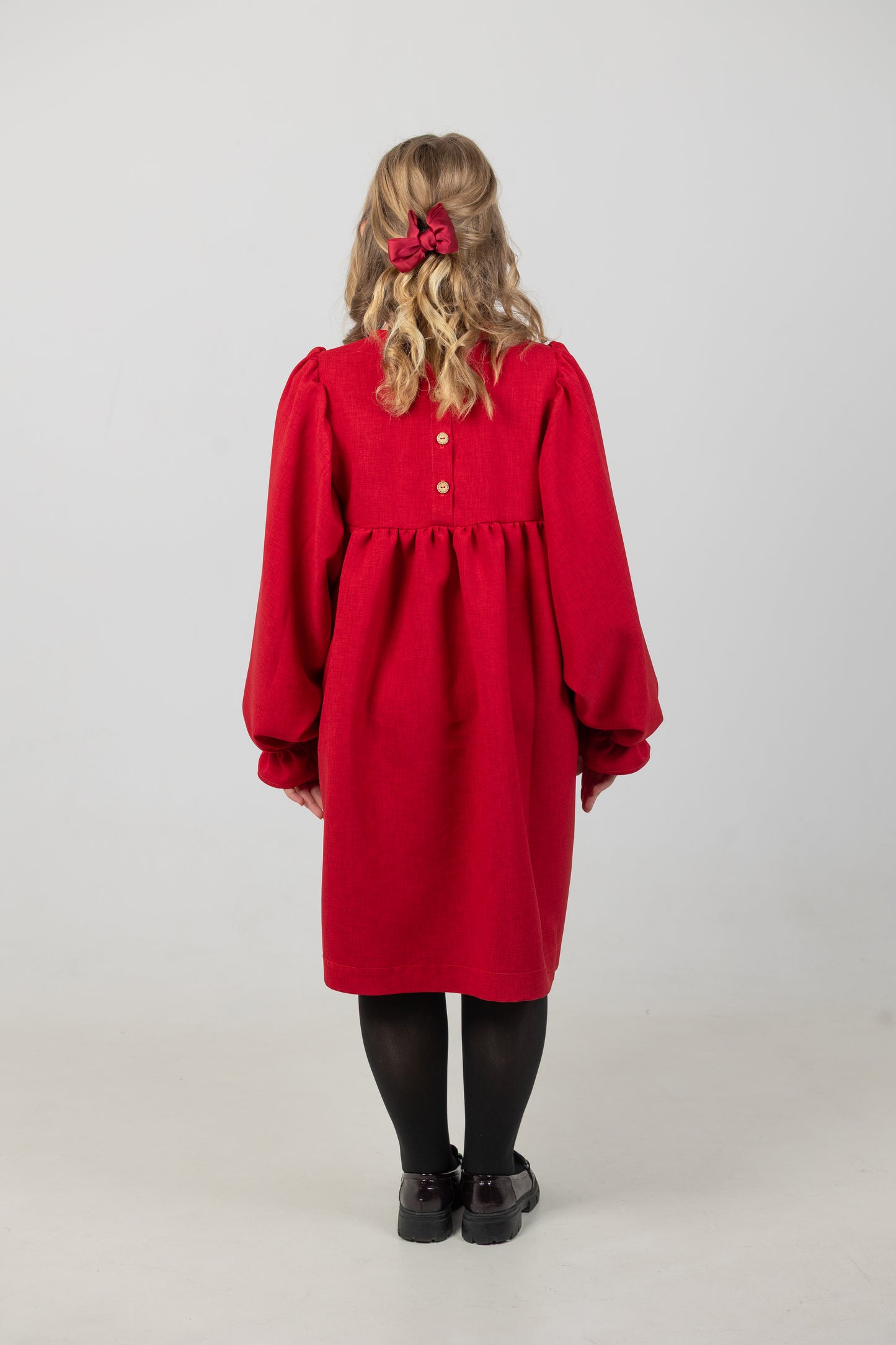 Mädchenkleid „Maja“ – Schnittmuster & Nähanleitung (Gr. 104–152)