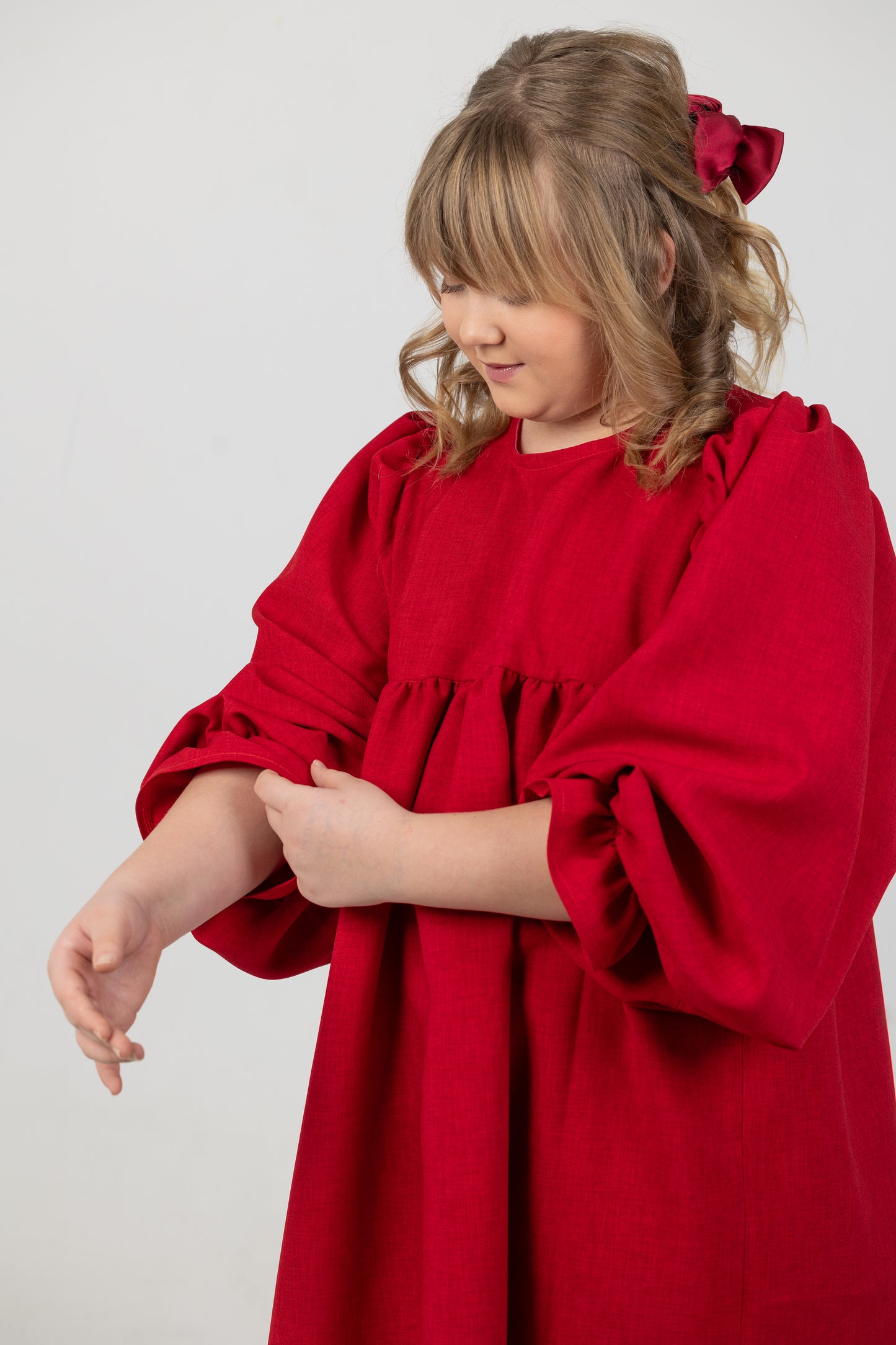 Mädchenkleid „Maja“ – Schnittmuster & Nähanleitung (Gr. 104–152)