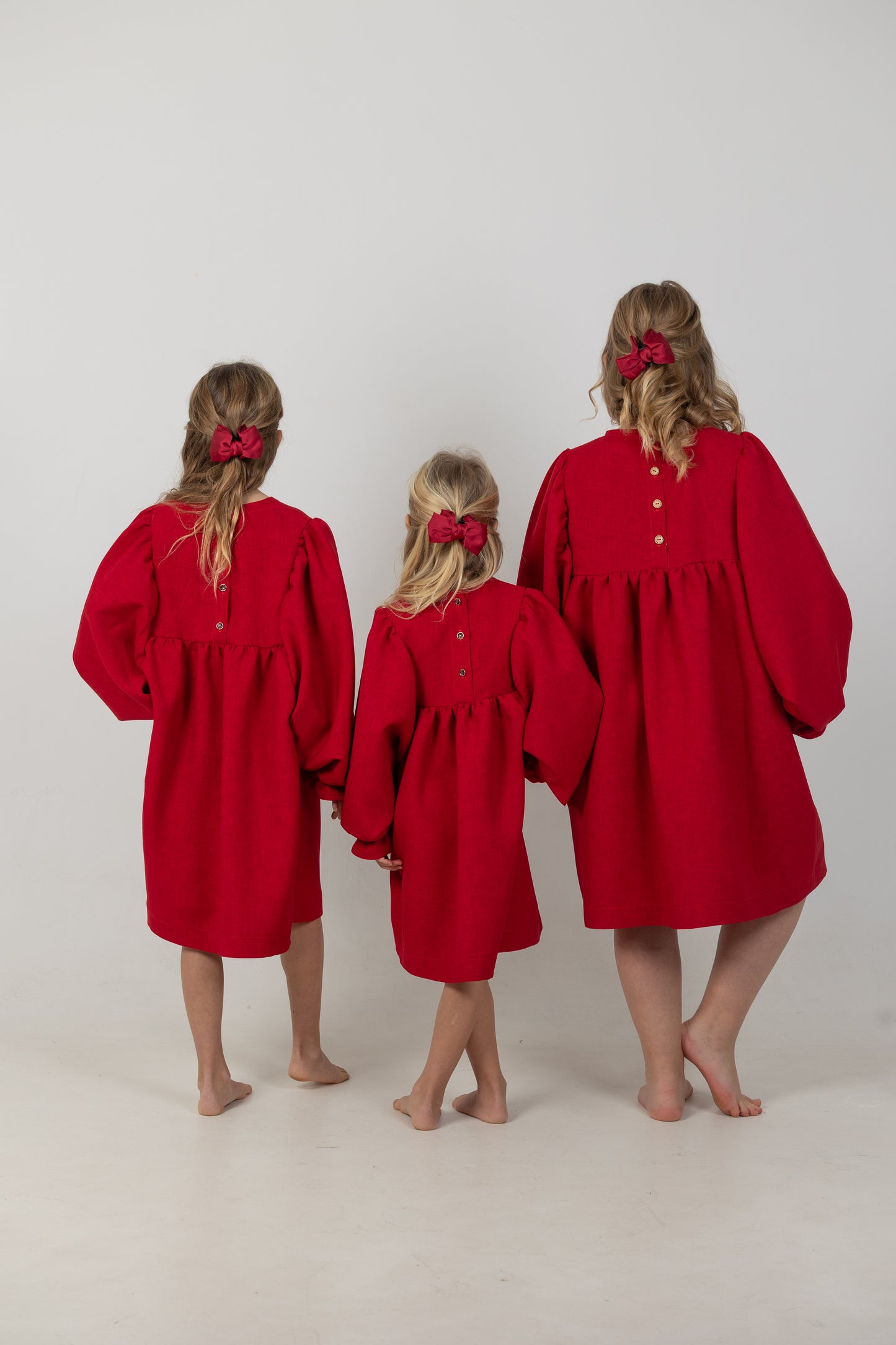 Mädchenkleid „Maja“ – Schnittmuster & Nähanleitung (Gr. 104–152)